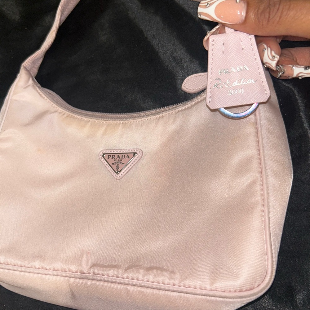Pink Prada bag